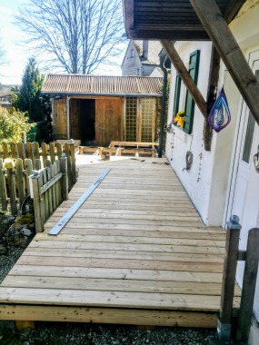bauen im Bestand , Lärchen deck