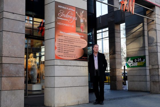 Az egyik kedvenc kiállításom plakátja az Indonéziában készült képeimből