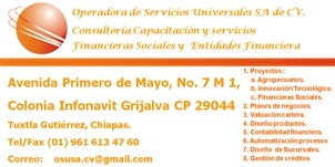 datos de la empresa y servicios que oferta 