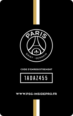 Verso Carte Collector PSG