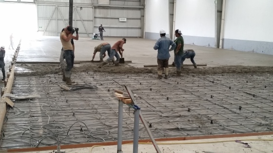 Colado de concreto