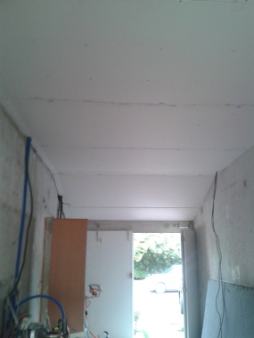 Création de plafond suspendu