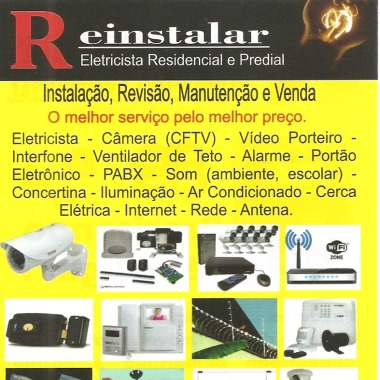 Reinstalar Elétrica Predial E Segurança Eletrônica