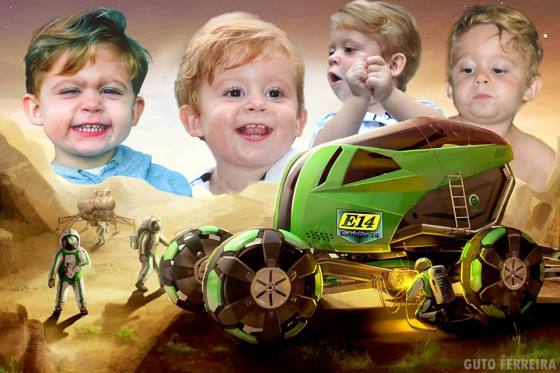 Foto montagem