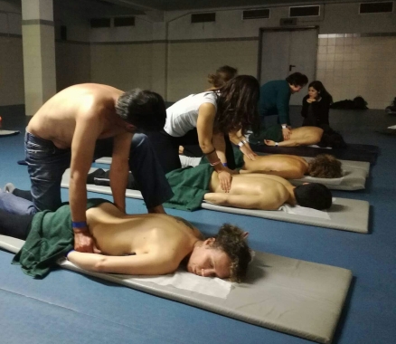 Workshop massagem de relaxamento Human Fest 2017 palácio de cristal Porto