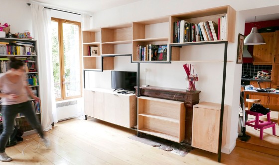 Design mobilier - Bibliothèque - 2016