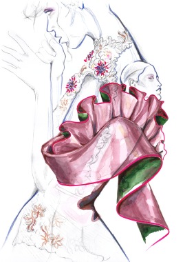 Fashion illustration