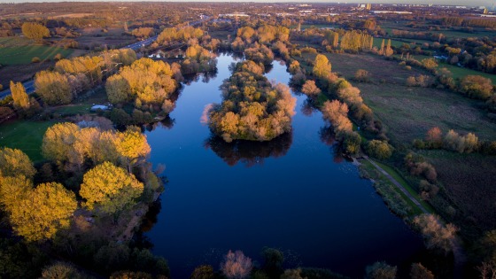 Hampshire fishing lake shoot