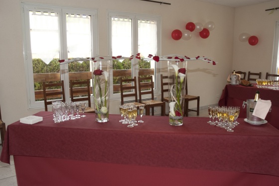 vin d honneur salle privée
