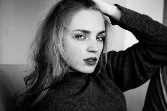 Shooting con modella, uno dei miei lavori per un privato.