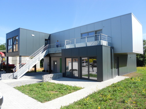 Construction en containers maritimes
