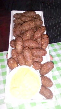 Salgados fritos 