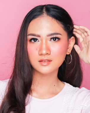 makeup photo shoot
