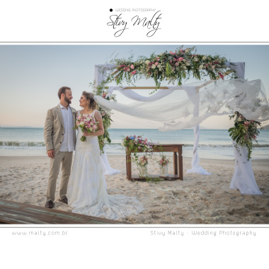 Casamento pé na areia