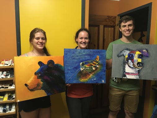18th birthday art party.JPG