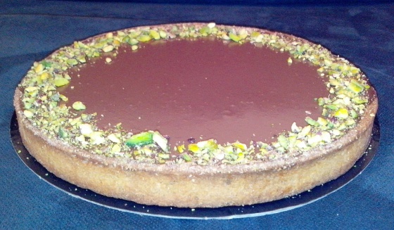 tarte chocolat pistache