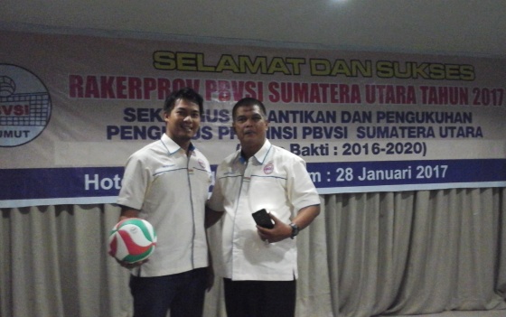 Pengurus PBVSI SUMUT 2016 -2020