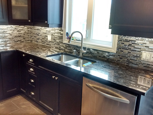 Kitchen backsplash