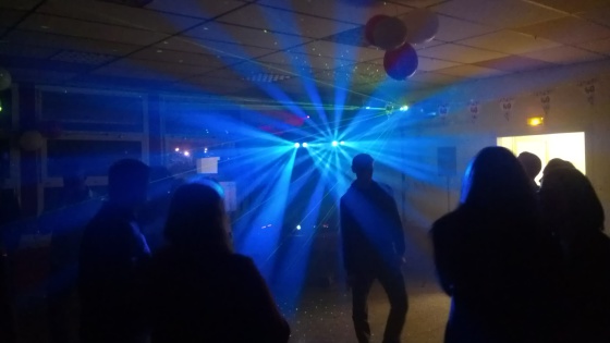 Anniversaire dans une salle privée