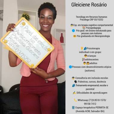 Psicóloga Gleiciene Rosário Crp *information hidden*