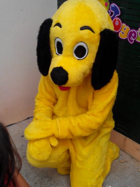 Léo notre mascotte Chien