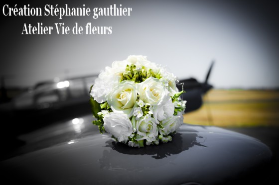 Bouquet de mariée rond