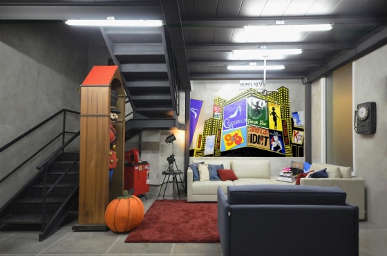 Sala de espera descontraída
