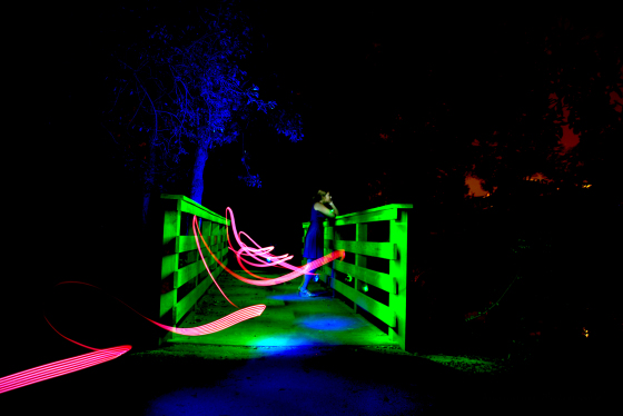 Light Painting Nantes