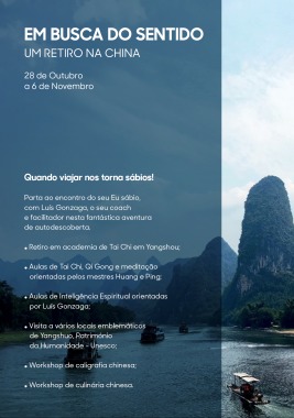 Quando viajar nos torna sábios!