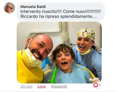 La soddisfazione nel nostro lavoro è eliminare la paura del dentista!