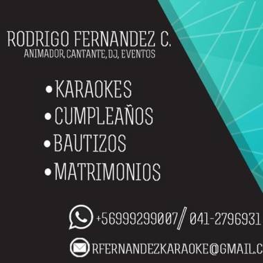 Animador , Cantante , Karaoke