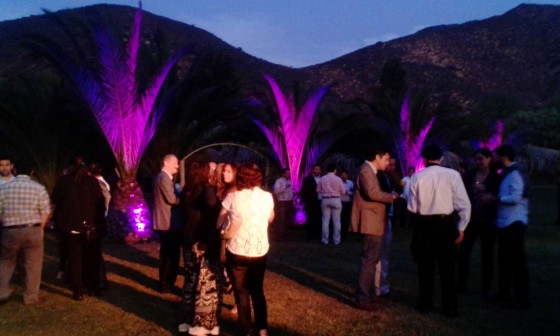 Fiesta de Fin de año, Empresa, Hermoso Centro de Eventos en Calera de Tango. 120 invitados.