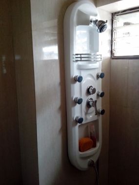 instalación de ducha columna