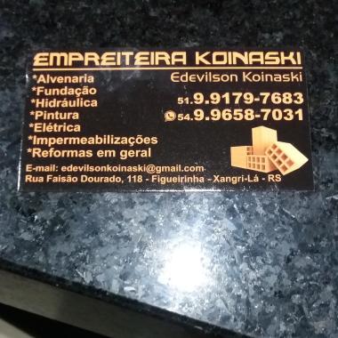 Empreiteira  Koinaski