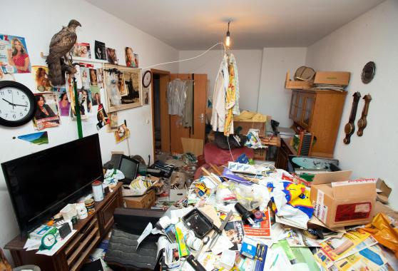 Nous effectuons des travaux de débarras : pièces encombrées, suite au départ d'un locataire, après un décès...