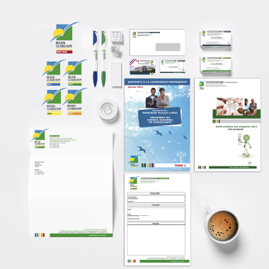 Proposition de charte graphique pour la Région Guadeloupe