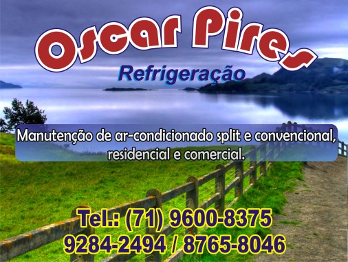 Seu Condicionador de Ar quebrou, esta Precisando de uma manutenção ou  lavagem geral, lembrou! OSCAR PIRES REFRIGERAÇÃO.