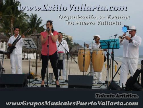Nuestros Grupos musicales, como, SOLISTAS, DUETOS, TRIOS, CUARTETOS, QUINTETOS, ORQUESTAS, BANDAS, MARIACHI Y MÁS…! son reconocidos por nuestros clientes como los más cotizados y de mayor demanda en Puerto Vallarta, Nuevo Vallarta, Pueblos y Ciudades vecinas.