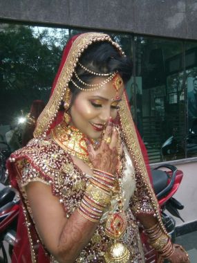 bridal look