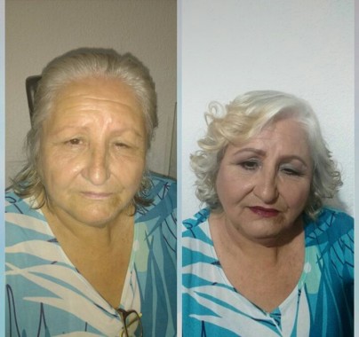 Transformação com da dona Fátima