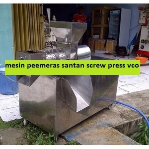 mesin pemerasa santan kelapa vco
