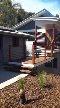 Highset build on sloping block