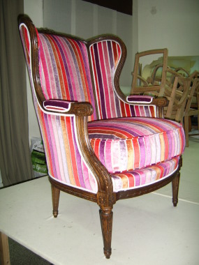 bergère à oreilles
tissu d'éditeur Arlequin