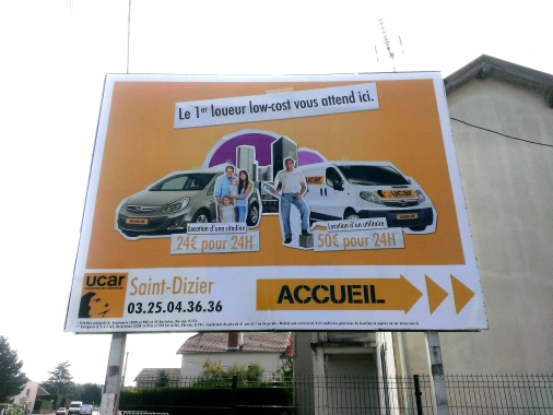 panneau 12 m² double face sur pieds
