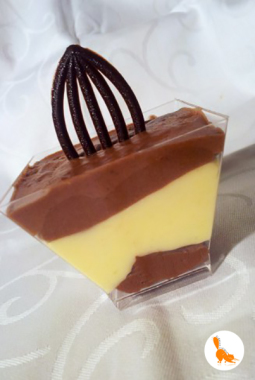 Mousse ai tre cioccolati