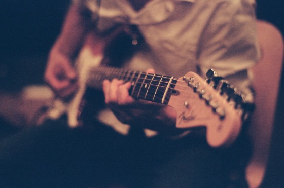 Music Studio shoot (35mm film)