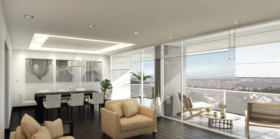 Edif. Quito Tenis, Dis: Arq. H. Fernández, Arq. J. Oña Render: Arq. C. Puebla
