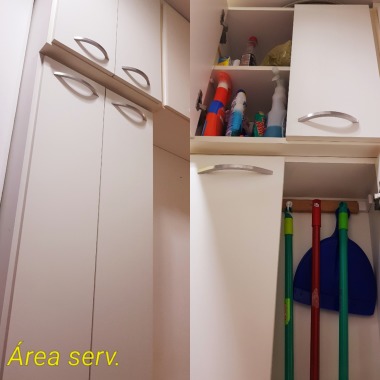Confecção de móveis para área de serviço.