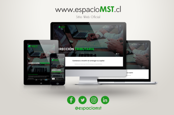 Sitio web responsive autoadministrable para MST Dirección Tributaria en La Calera, Chile