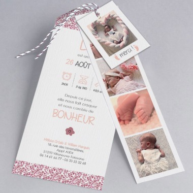 Faire-part de naissance